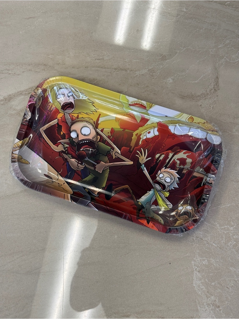 Rick and Morty Graphic Tray